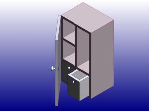 Cabinet final assembly