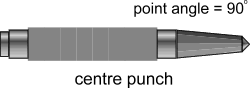 Metal Center Punch