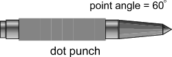 Dot punch