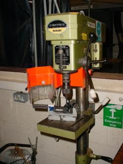 The pillar drill