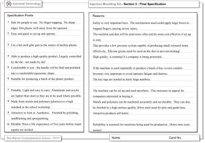 Page 18 Final Specification